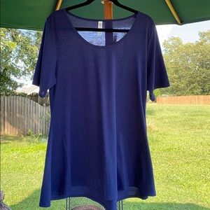 Navy LuLaRoe Perfect T